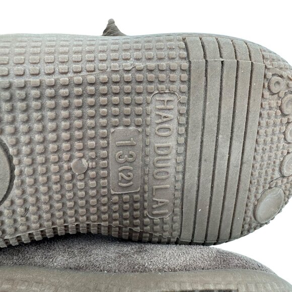 Hao Duo‎ Lai Warm Brown Faux Sued Boots Faux Fur Lined Baby Size 2 - Picture 6 of 8